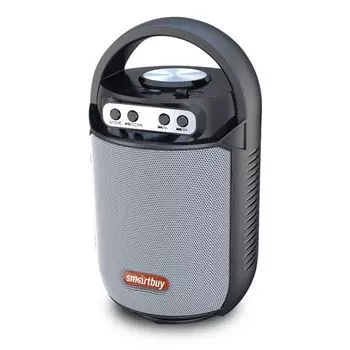 Акустика портативная SmartBuy LOOP, 5Вт, FM, USB, microSD, Bluetooth, подсветка, черный (SBS-5030)