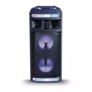 Портативная акустика SmartBuy REAVER, 20 Вт, FM, USB, SD, Bluetooth, подсветка, черный (SBS-560)