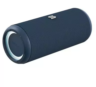 Портативная акустика Soul Electronics S-STORM MAX, 20 Вт, AUX, USB, microSD, Bluetooth, подсветка, синий