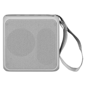 Портативная акустика TFN Quadro, 3 Вт, Bluetooth, серый (TFN-BS03-01GR)