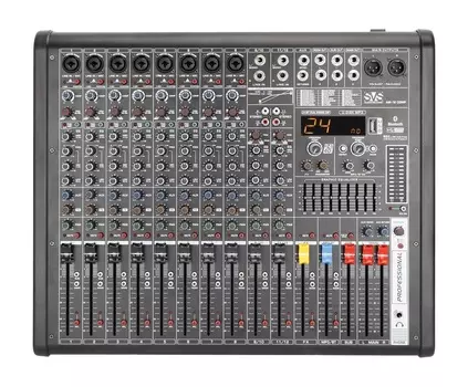 Аналоговый микшерный пульт SVS Audiotechnik AM-12 COMP 12 каналов