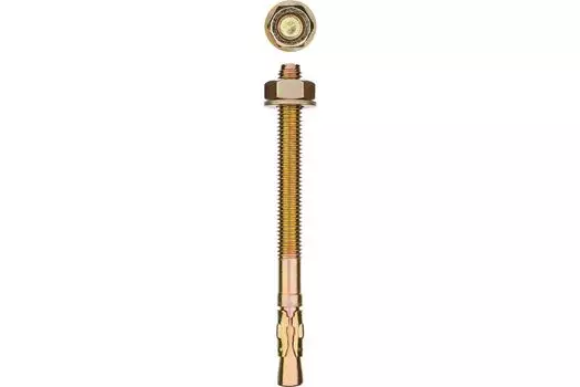 Анкер клиновой с гайкой, с шайбой 12мм x 150мм (M12), сталь, Tech-Krep WAM (108039)