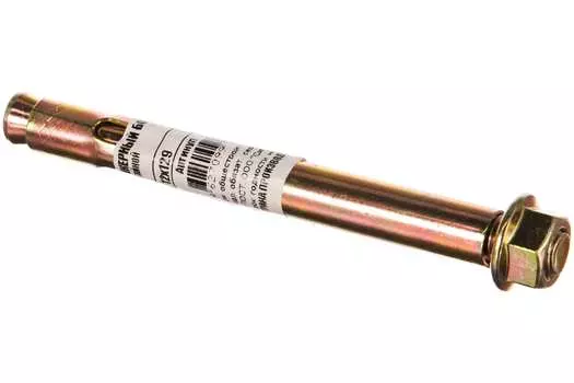 Анкерный болт с гайкой 12мм x 129мм (M10), сталь, Tech-Krep (108050)