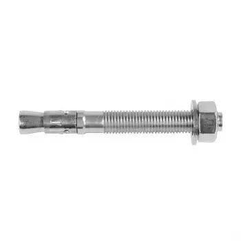 Анкерный болт с гайкой 8 мм x 8.5 см (M8), сталь, EKF (abgm8x85)