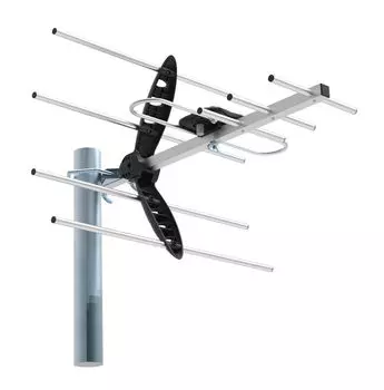 Антенна Hyundai H-TAE240, уличная пассивная, UHF, DVB-T2, 15 дБА, 75 Ом, питание антенный вход (H-TAE240)