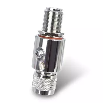 Антенный переходник PLANET, 2.4 - 6.0GHz/N-(m) - N-(f), серебристый (WL-LTNA)