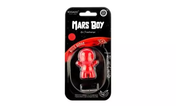 Ароматизатор на кондиционер kogado Mars Boy, полимер, Cherry (3327)