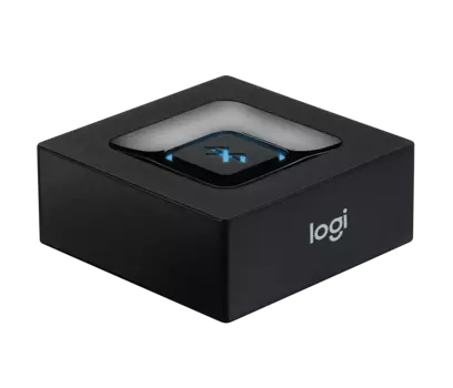 Аудиоресивер Logitech Bluetooth Audio Adapter, 2xRCA, jack 3.5 mm для подключения колонок, черный (980-000913) Нужен переходник питания!