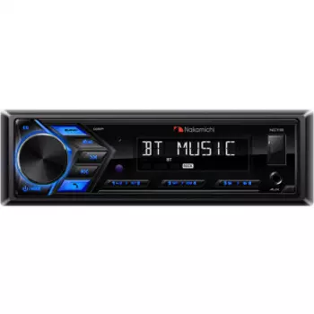 Автомагнитола NAKAMICHI NQ711B, 1 DIN, 4x50 Вт, USB черный