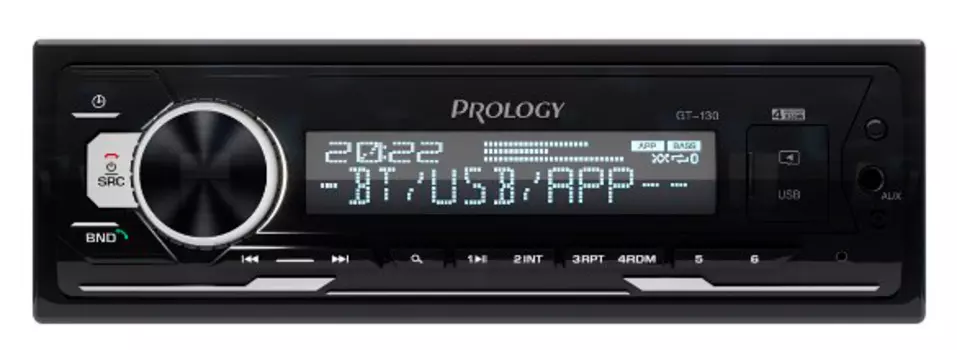 Автомагнитола Prology, 1 DIN, Bluetooth (PRGT130)