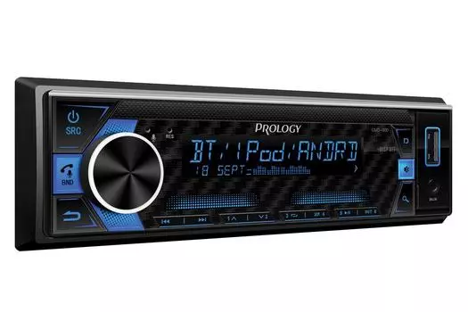 Автомагнитола Prology CMD-300 DSP, 1 DIN, 4x55 Вт, USB, черный (-)