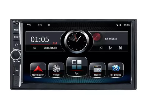 Автомагнитола Swat AHR-7040, 2 DIN, 4x50W, USB