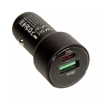 Автомобильное зарядное устройство Hoco Z42, USB, 1xUSB Type C, QC, черный (796484)