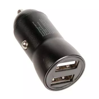 Автомобильное зарядное устройство More choice AC31, 2xUSB, 2.4А, QC, черный (776795)