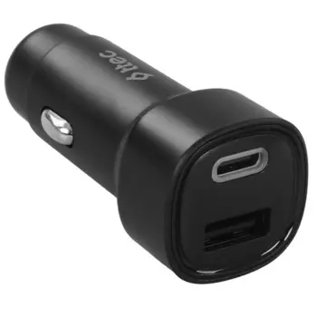 Автомобильное зарядное устройство TTEC SmartCharger, USB, 1xUSB Type C, 3.1А, 15.5 Вт, QC, черный (2CKS35S)
