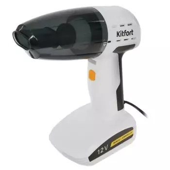 Автомобильный пылесос Kitfort КТ-5169, белый/черный (КТ-5169)