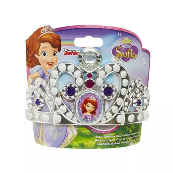 Аксессуар Disney Игрушка аксессуар "София Прекрасная: Диадема" (с упаковкой), 14 x 12 x 7 см, Изображение Софии на диадеме (09416-PDQ)