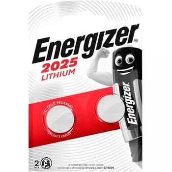 Батарейка Energizer CR2025, 3V, 2 шт. (8832667483)