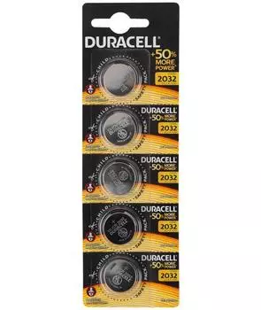 Батарея Duracell CR2032, 3V, 20шт. (Б0035495)