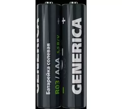 Батарейка GENERICA AAA (LR03), 1.5V, 2 шт. (ABT-R03-ST-S02-G)