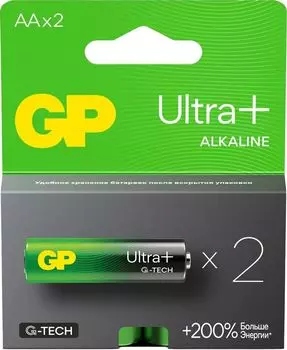 Батарея GP AA (LR6), 1.5V, 2 шт. (611_)