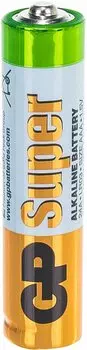 Батарея GP Super Alkaline, AAA (LR03), 1.5 В, 4 шт. (4610116217573)