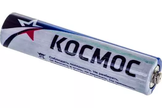 Батарейка Космос AAA (LR03), 1.5V, 1 шт. (KOCR03)