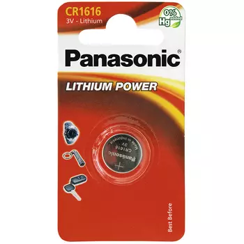Батарея Panasonic CR1616, 3V 1шт