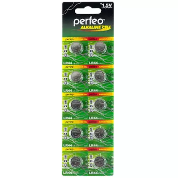 Батарея Perfeo AG13 (357A) LR44, 1.5V 10шт