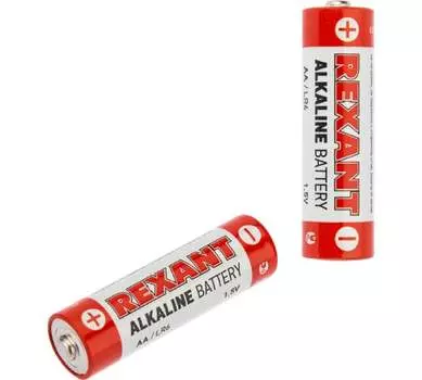 Батарейка REXANT AA (LR6), 1.5V, 4 шт. (30-1027)