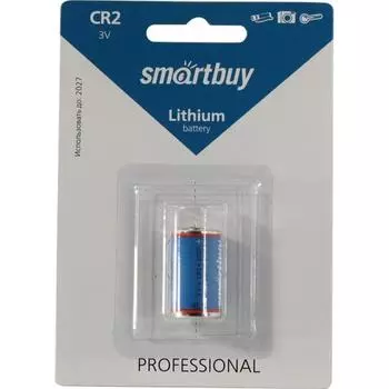 Батарея Smartbuy SBBL-2-1B, CR2 (CR15H270), 3V, 1 шт.