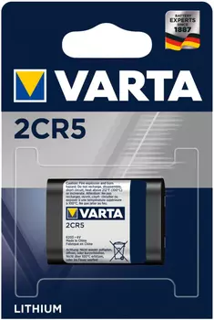 Батарейка Varta 2CR5, 6V, 1 шт. (06203301401)