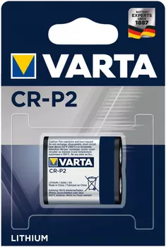 Батарейка Varta CR-P2, 6V, 1 шт. (06204301401)