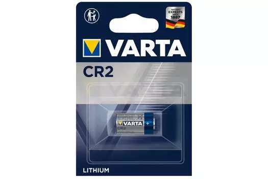 Батарейка Varta ELECTRONICS, CR2 (CR15H270), 3V, 1 шт. (06206301401)