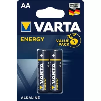 Батарейка Varta Energy, AA (LR6), 1.5V, 2 шт. (04106229412)