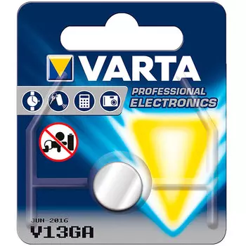 Батарея Varta V13 GA, LR44/SR44/V357/AG13, 1шт. (ZN/MNO2)