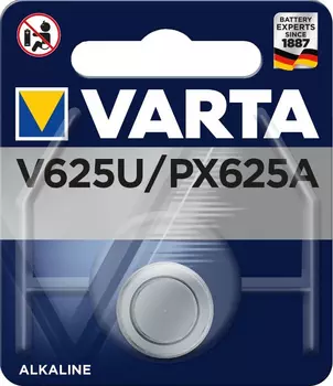 Батарея Varta V625U (LR09/ 625A), 1.55V, 1 шт. (04626101401)