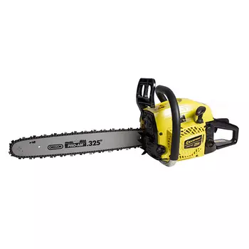 Бензопила Champion 254-18, 2.5Вт, 3.4 л.с., бензиновая, шина 45см, шаг 0.325 дюйма, емкость топливного бака 520мл, 5.1кг