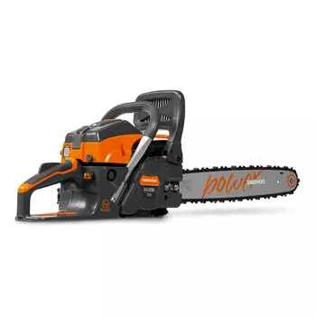 Бензопила Daewoo DACS 5218XT, 3.5 л.с., бензиновая, шина 45см, шаг 0.325 дюйма, емкость топливного бака 550мл, 6.4кг