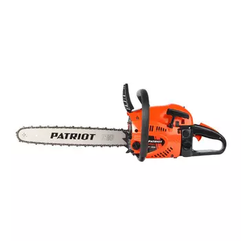 Бензопила PATRIOT PT 4518 Imperial, 2100Вт, 2.9 л.с., бензиновая, шина 45 см, шаг 0.325 дюйма, емкость топливного бака 0.55 л, 7.6кг (220105555)
