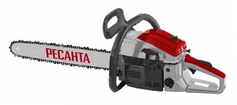 Бензопила Ресанта БП-5220, 2800Вт, 3.8 л.с., бензиновая, шина 50.5см, шаг 0.325 дюйма, емкость топливного бака 550мл, 6.5кг (70/6/15)