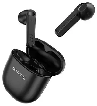 Беспроводная гарнитура Borofone BE49 Serenity, черный (BE49)