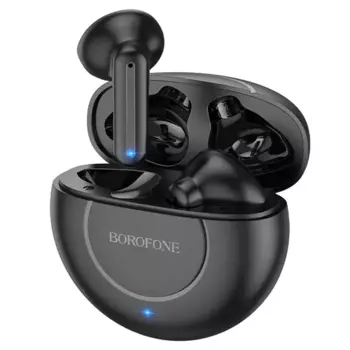 Беспроводная гарнитура Borofone BE54 Rejoice, черный (80019)