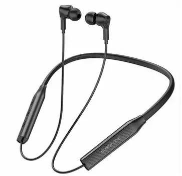 Беспроводная гарнитура Borofone BE59 Rhythm, черный (6974443388886)