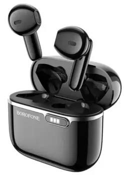 Беспроводная гарнитура Borofone BW12 Leisure, черный (82297)