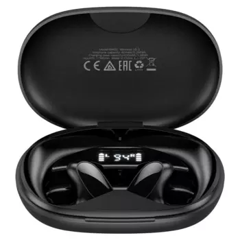 Беспроводная гарнитура Borofone BW22 Dawn, черный (6974443387155)