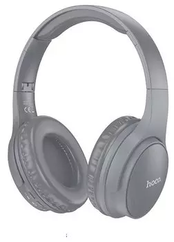 Беспроводная гарнитура Borofone W40 Mighty, серый (6931474784957)