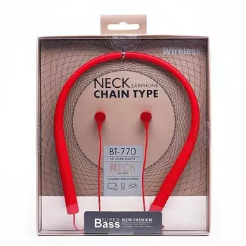 Беспроводная гарнитура BT-770, красный (118412)