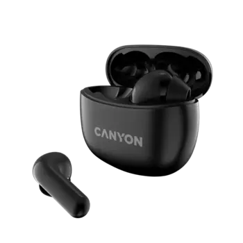 Беспроводная гарнитура Canyon TWS-5, черный (CNS-TWS5B)
