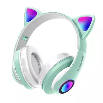 Беспроводная гарнитура Daswerk STN-28, Bluetooth, jack 3.5 мм, мятный (513804)